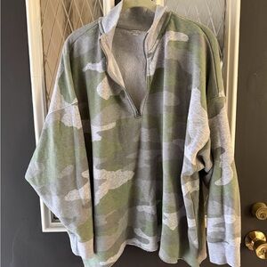 Aerie Cozy Gray Pullover